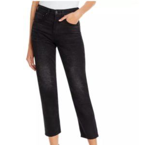 rag & bone *NWT* Maya High Rise Ankle Jeans in Worn Black - Size 26